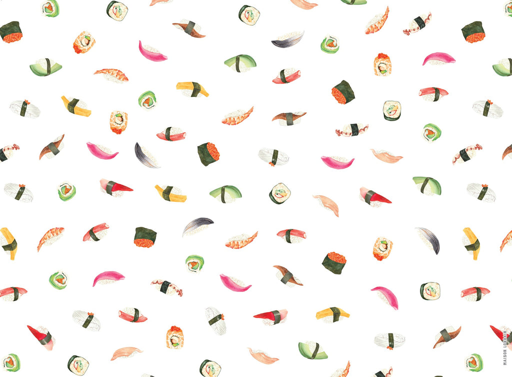 Napperon de Vinyle - Sushi