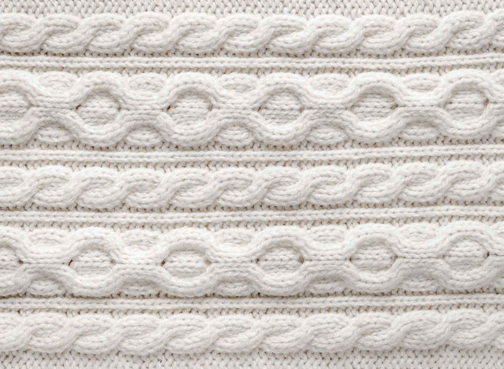 Napperon de Vinyle - Laine Cable / Cable Knits - Vinyl Placemats