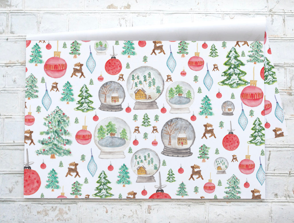 "Noël vintage" / "Vintage Christmas" - Napperons de papier / Paper placemats