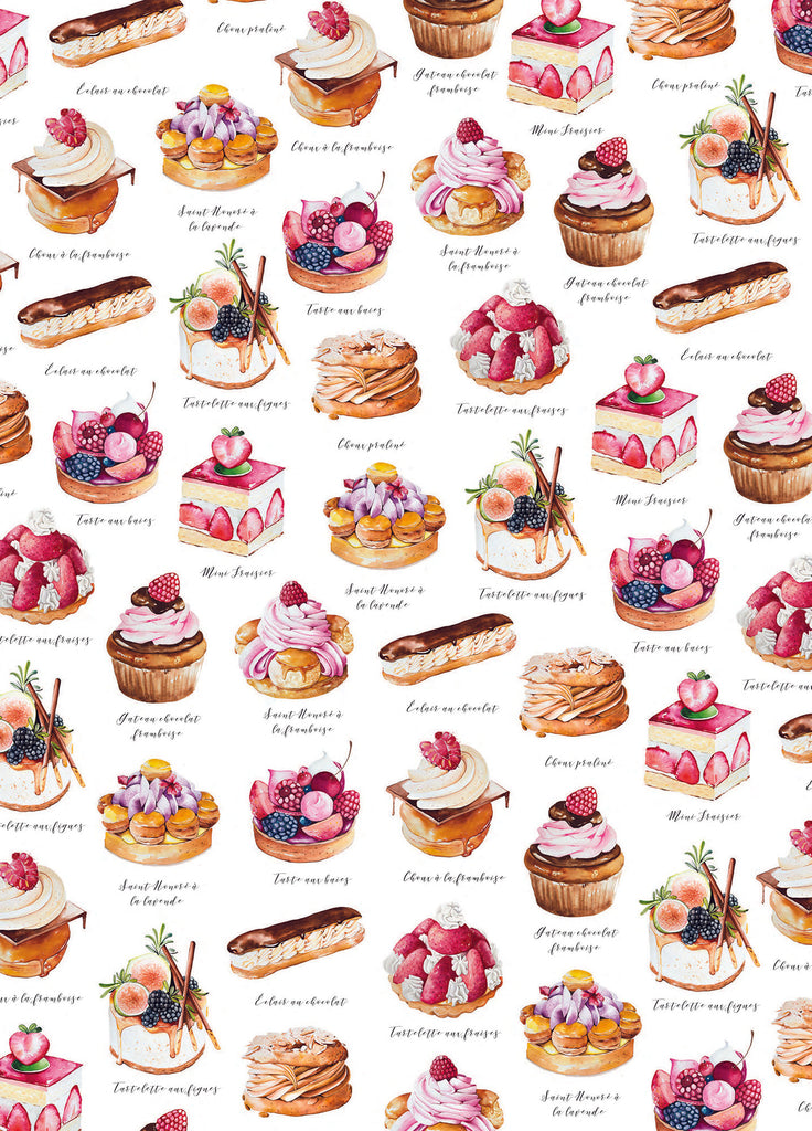 "Patisserie" - Linge a vaisselle / Tea Towel