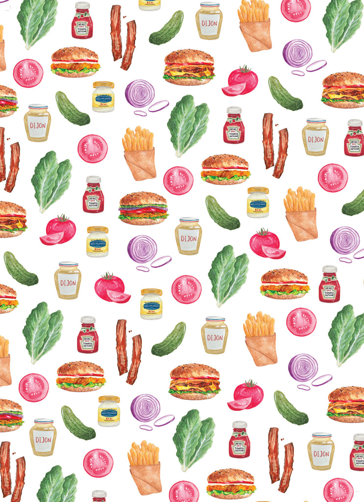 Burgers - Linge a vaisselle / Tea Towel