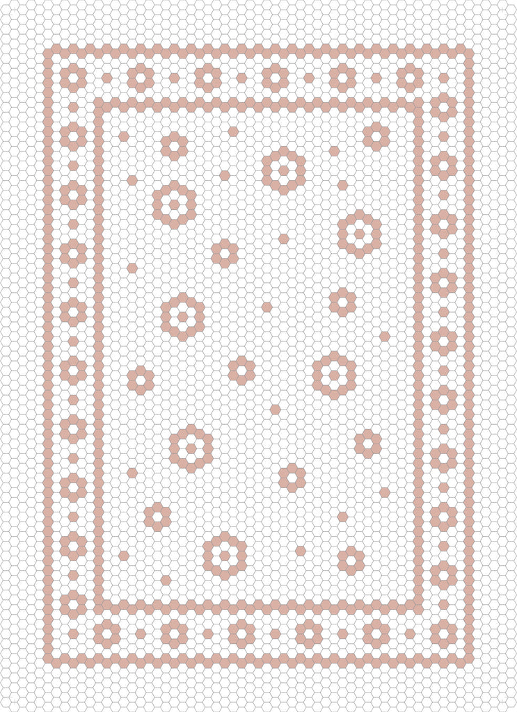 Mosaique / Mosaic Fleur Blush - Linge de maison / Kitchen Linen