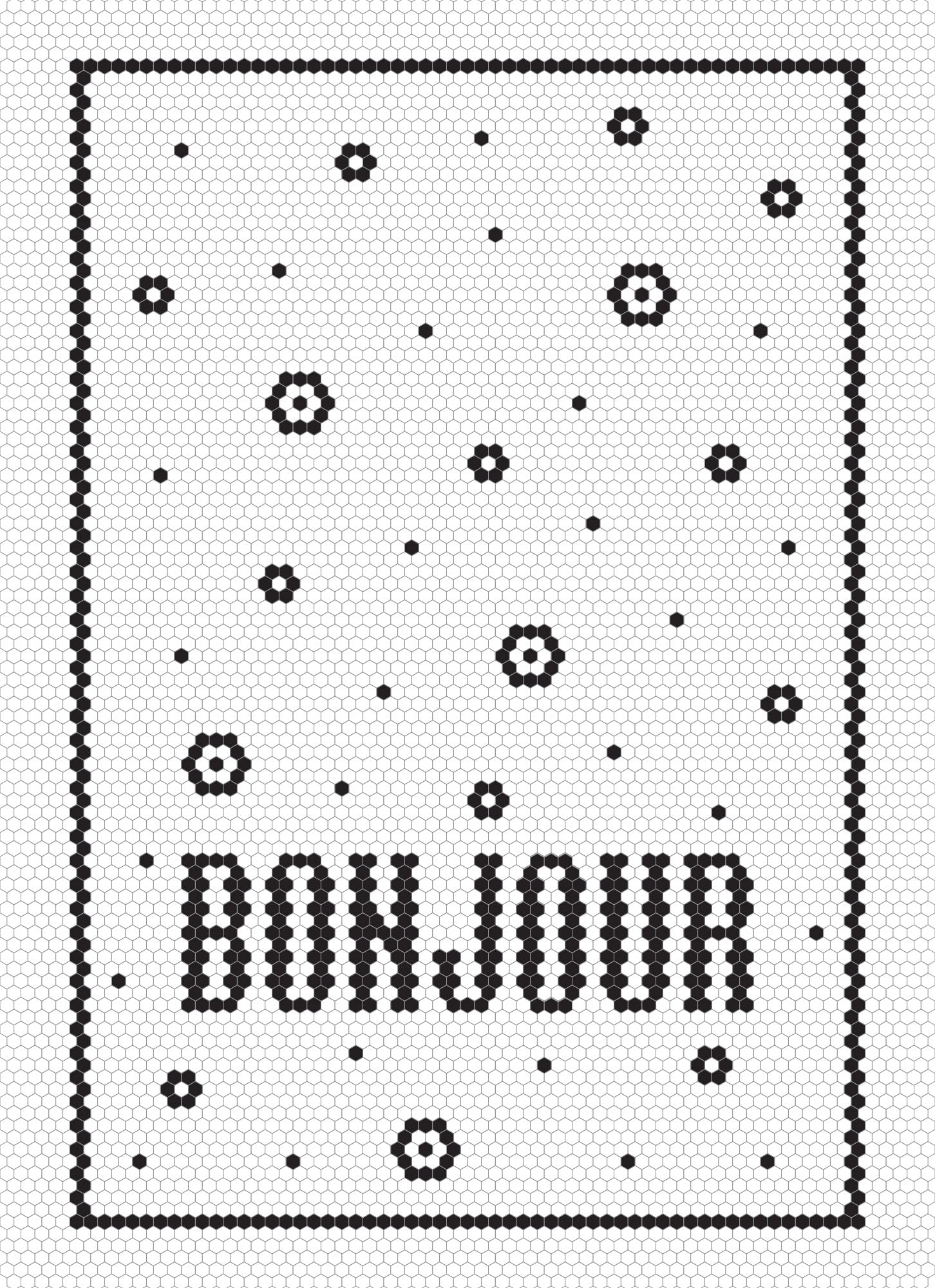 Bonjour Mosaique - Linge a vaisselle / Bonjour Mosaic Tea Towel