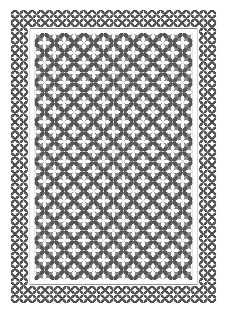 "Petite Fleur Grey" - Linge a vaisselle / Tea Towel