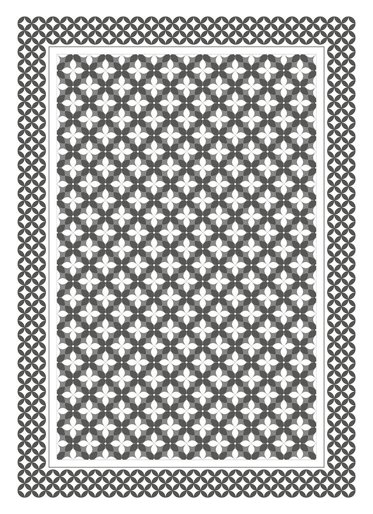 "Petite Fleur Grey" - Linge a vaisselle / Tea Towel