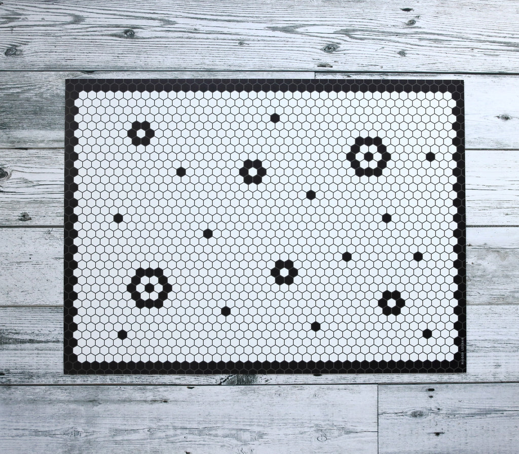 Napperon de Vinyle - Mosaique / Mosaic