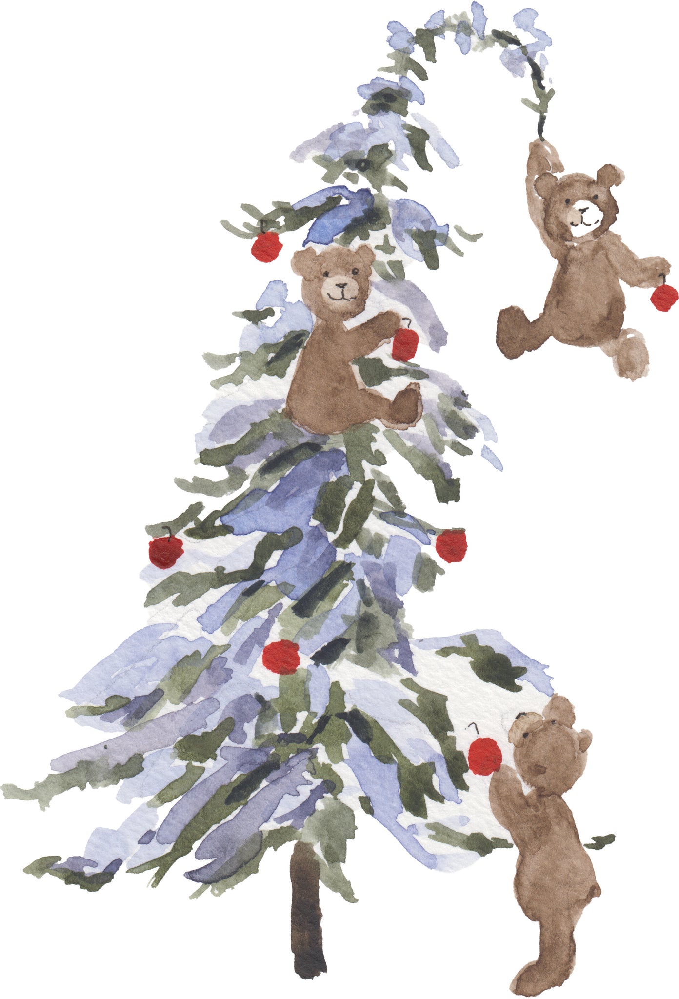 NEW Carte de souhaits - Oursons 2 / Greeting Card