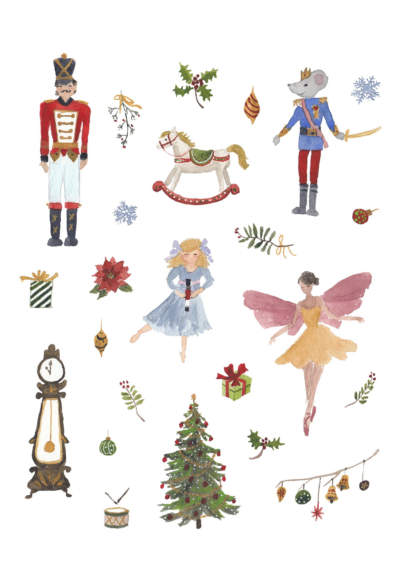 NEW Carte de souhaits - Casse Noisette / Nutcraker Greeting Card