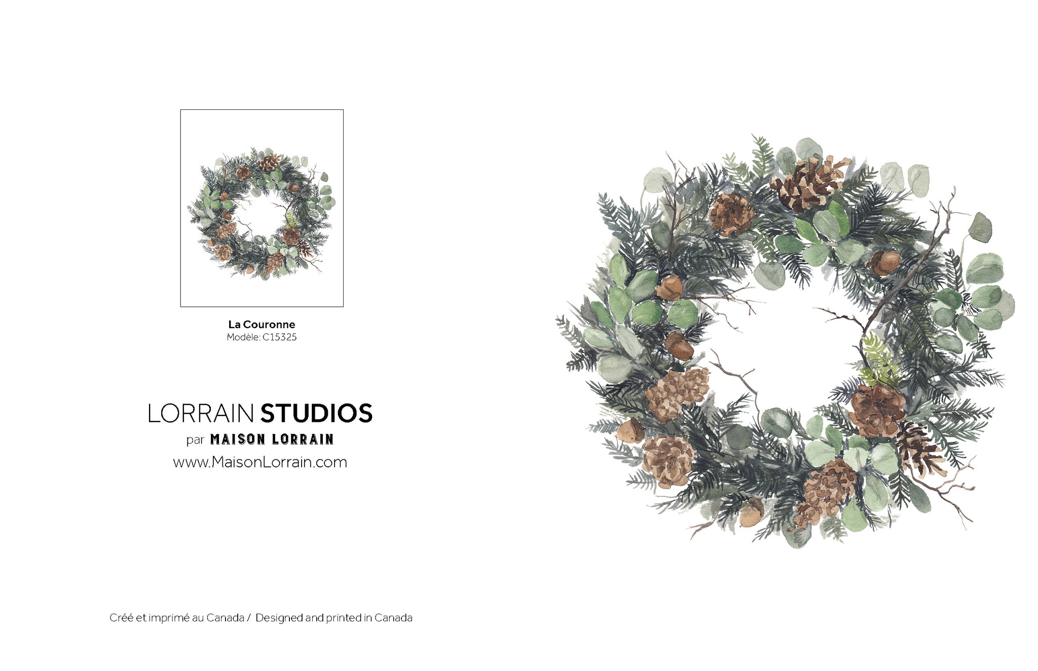 NEW Carte de souhaits - La Couronne / Greeting Card