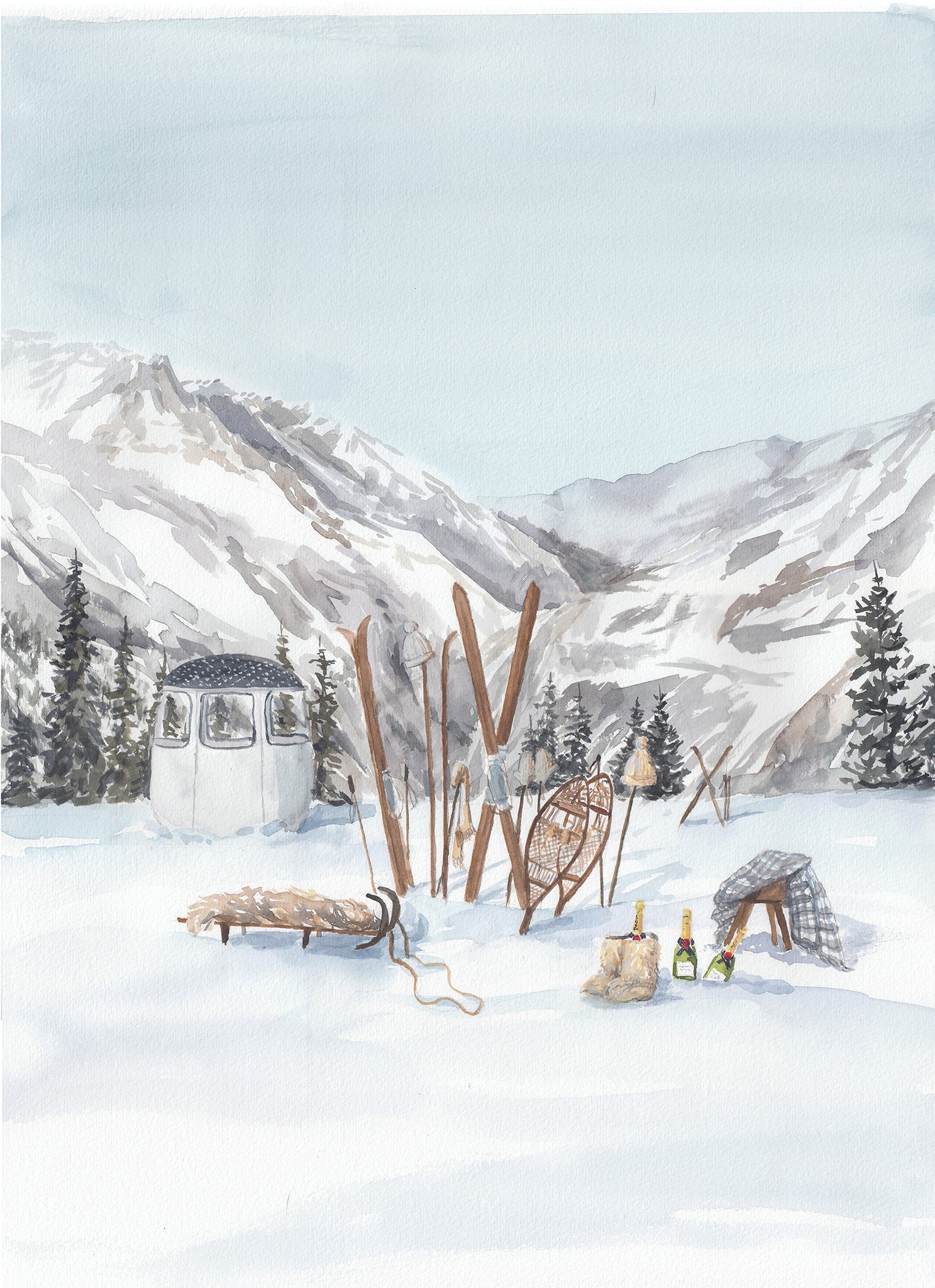 NEW Carte de souhaits - Après / Greeting Card