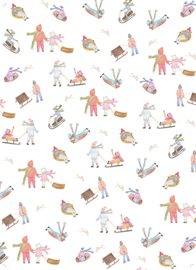 Les Glisseurs - Linge De Maison / Kitchen Linen - Sled