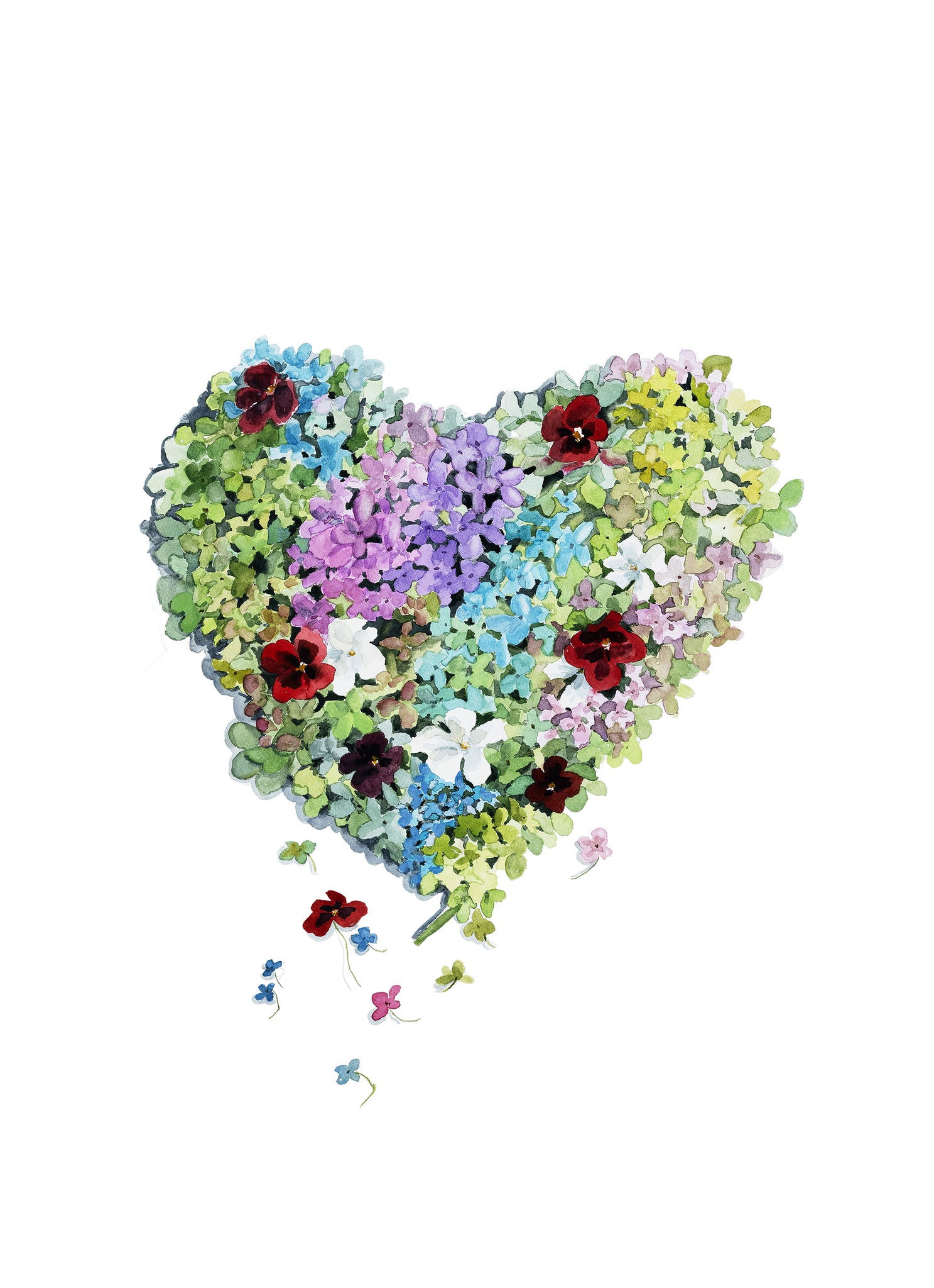 NEW Carte de souhaits - Coeur / Greeting Card