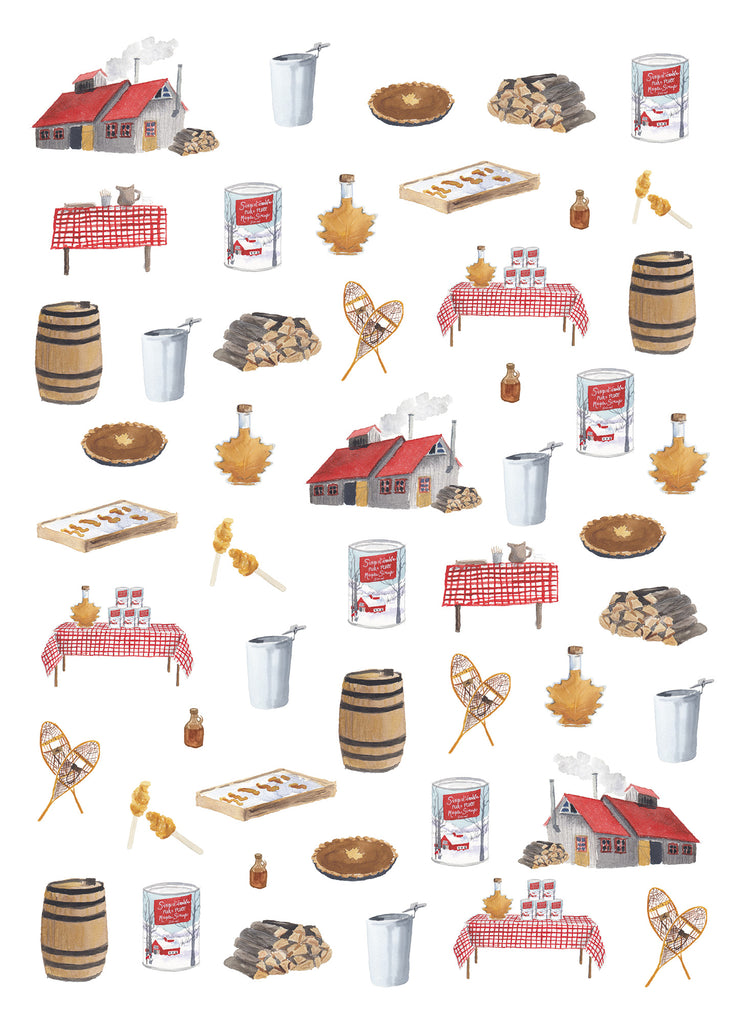 Le Temps des sucres - Linge de maison / Sugar Shack Kitchen Linen