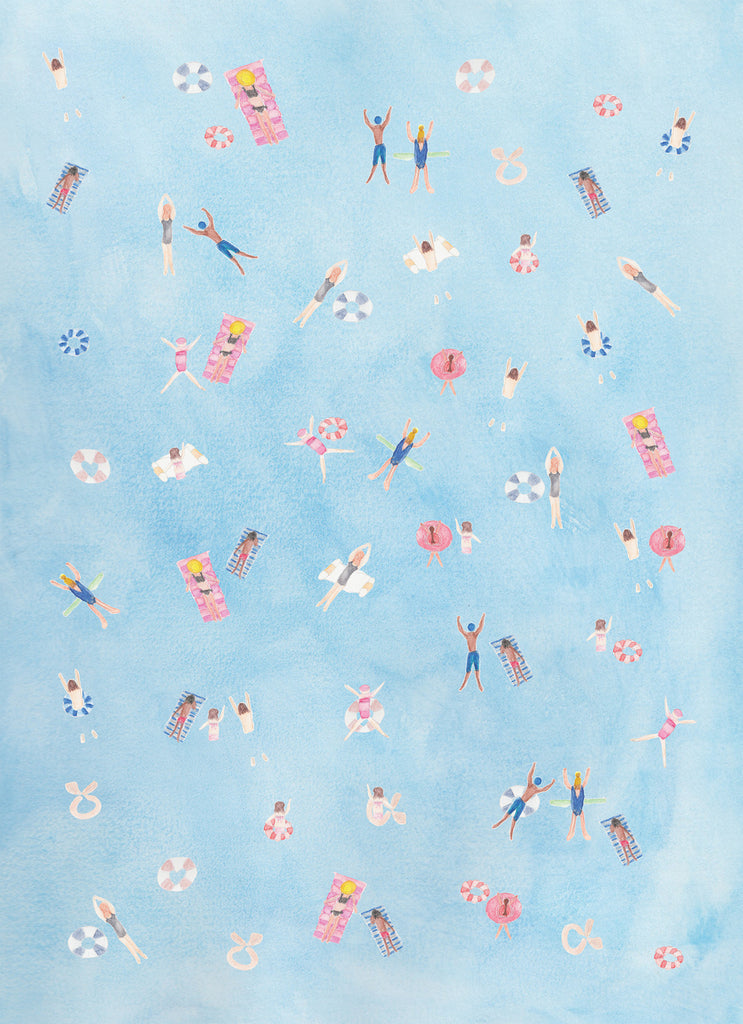 Les Baigneurs - Linge de maison / The Swimmers Kitchen Linen