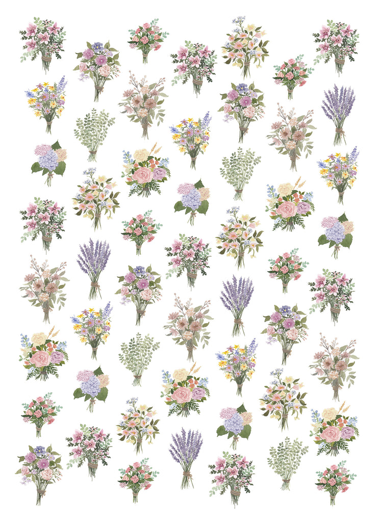 Les Bouquets - Kitchen Towel / Linge De Maison