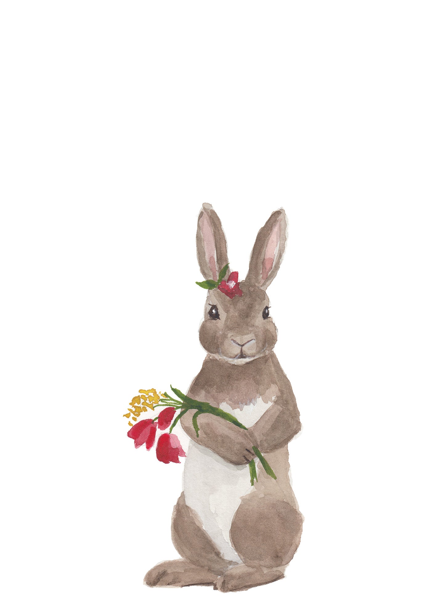 NEW Carte de souhaits - Lapinot / Greeting Card - Bunny