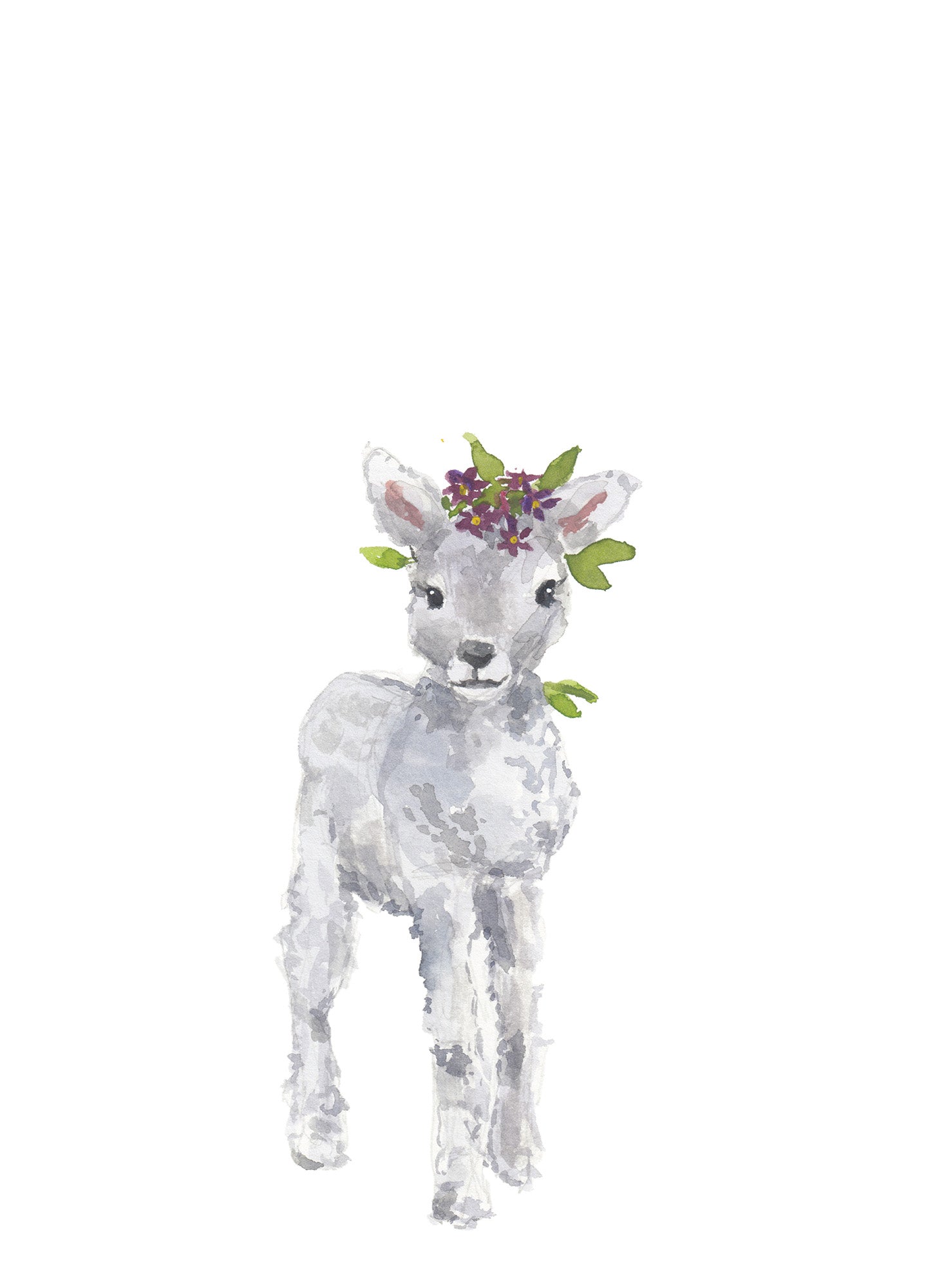 NEW Carte de souhaits - Agneau / Greeting Card - Lamb