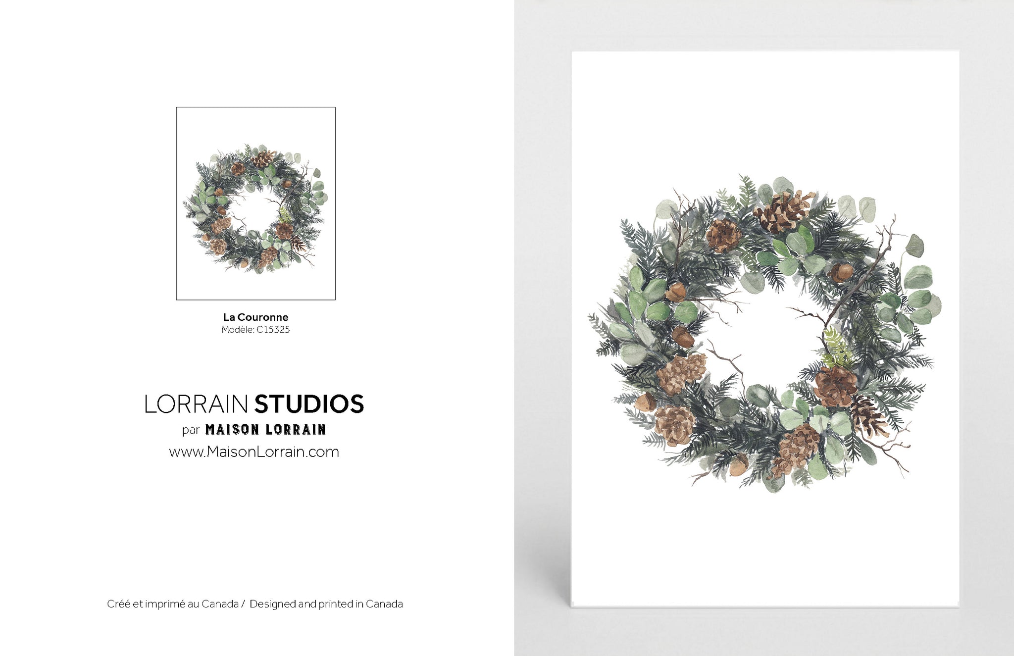 NEW Carte de souhaits - La Couronne / Greeting Card