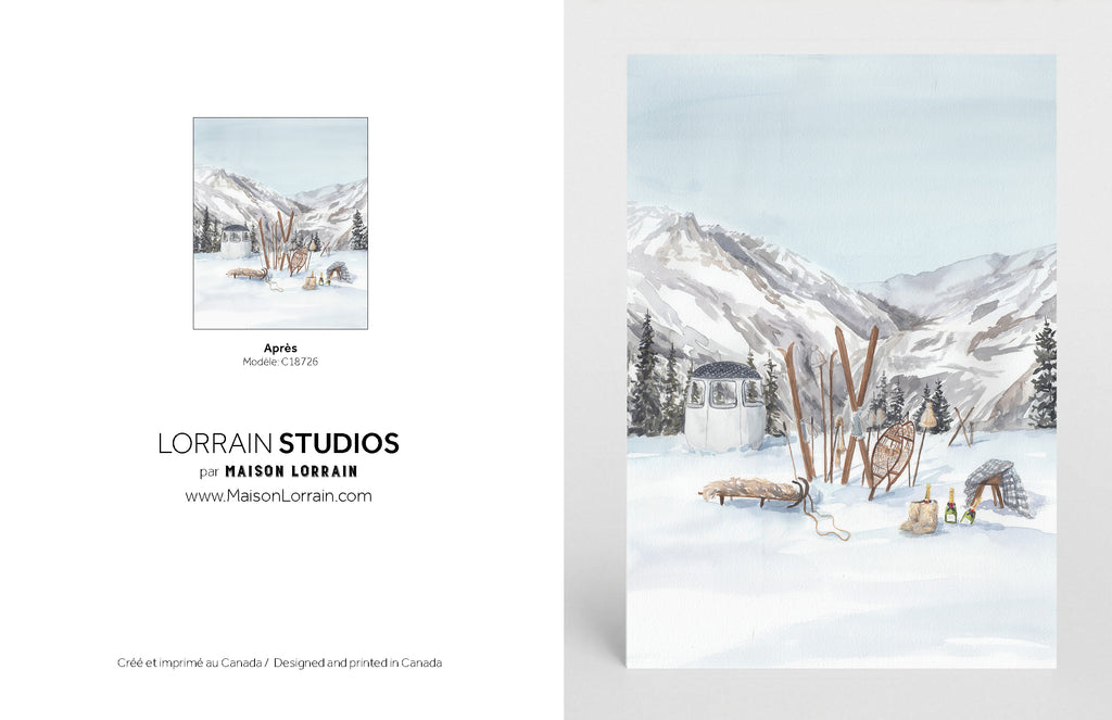 NEW Carte de souhaits - Après / Greeting Card