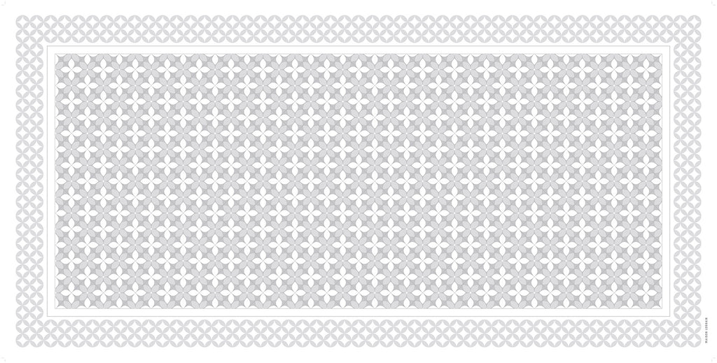 Tapis de Vinyle - Petite Fleur Pearl - Vinyl Carpets