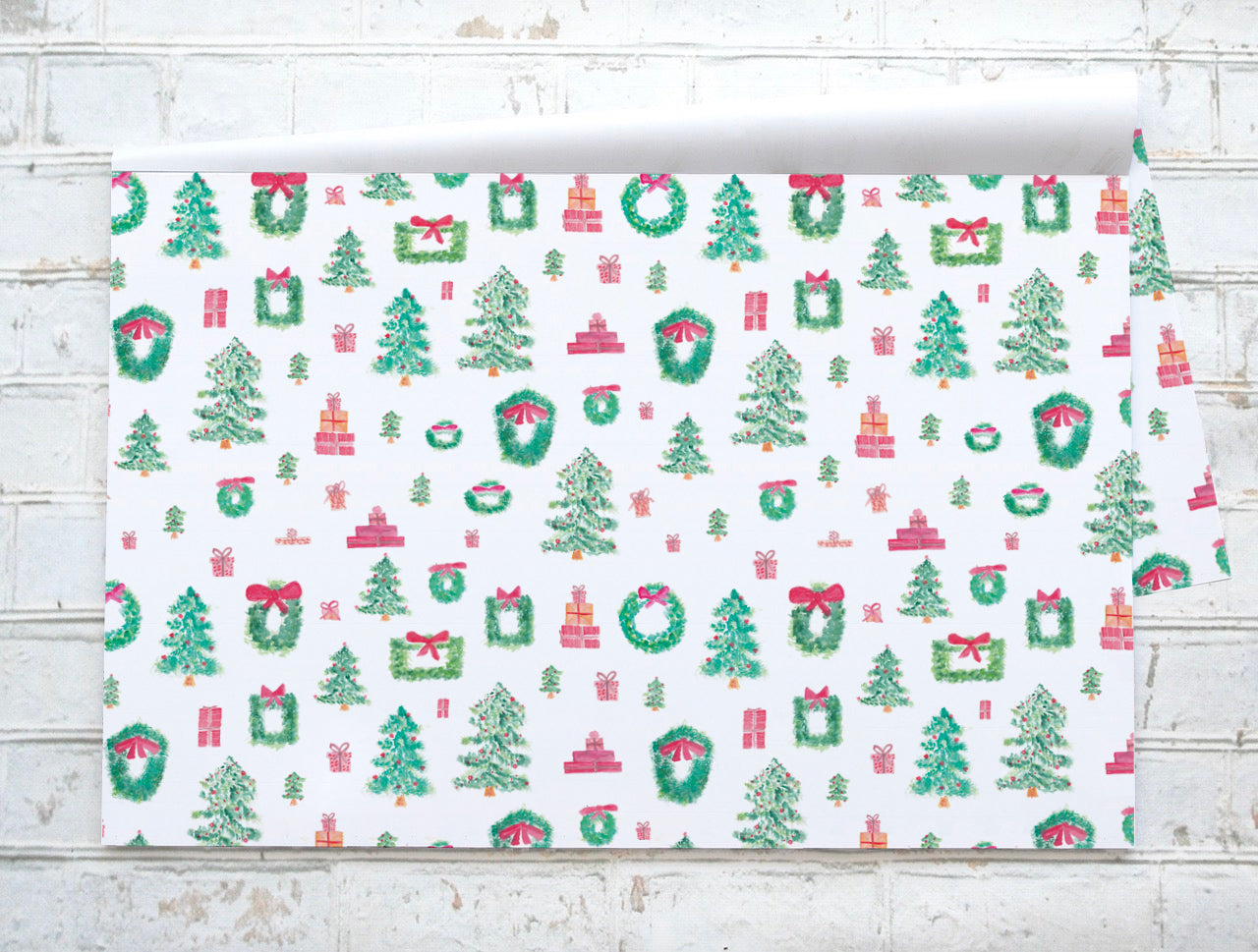"Christmas in the City" - Napperons de papier / Paper placemats