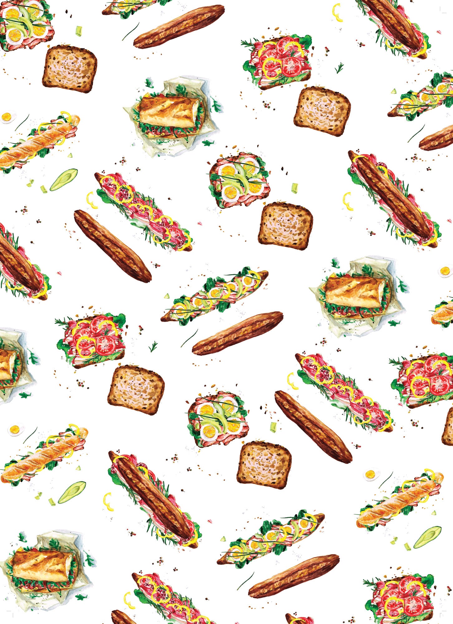 Les Sandwiches - Linge de maison / Kitchen Linen