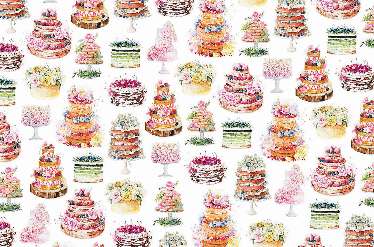 Naked Cakes - Napperons de papier / Paper placemats