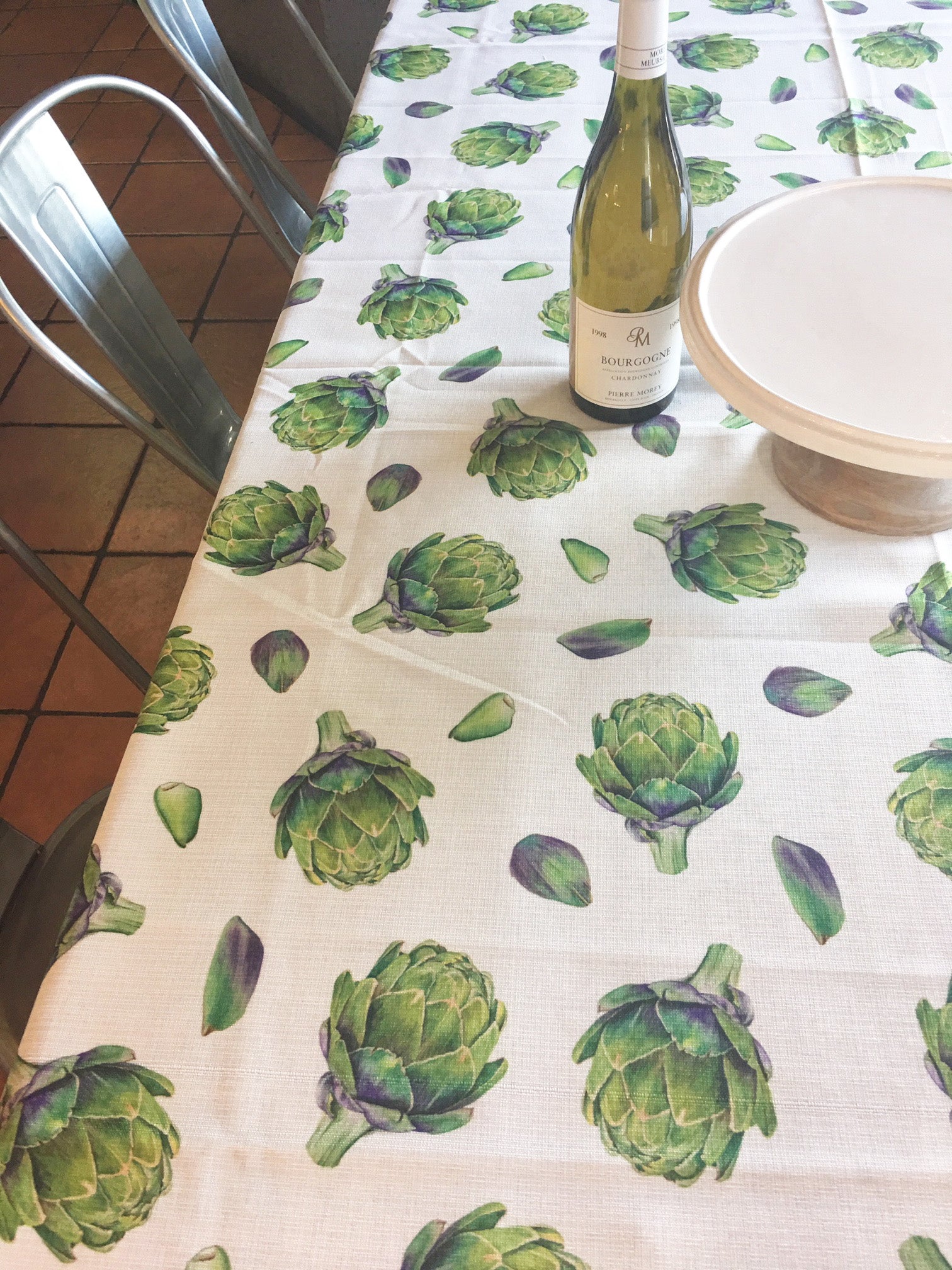 Nappe Artichaut - Tablecloth Artichoke